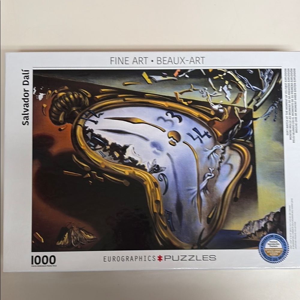 Salvador Dalí Melting Watch Puzzle